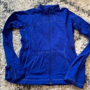 Lululemon size small royal blue define zip up
